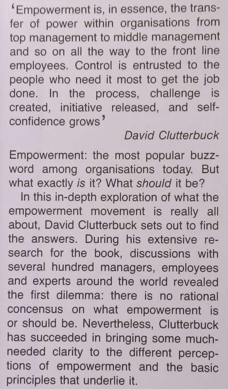 The Power of Empowerment: Release the Hidden Talents of Your Employees | David Clutterbuck