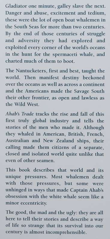Ahabs Trade: The Saga of South Seas Whaling | Granville Allen Mawer