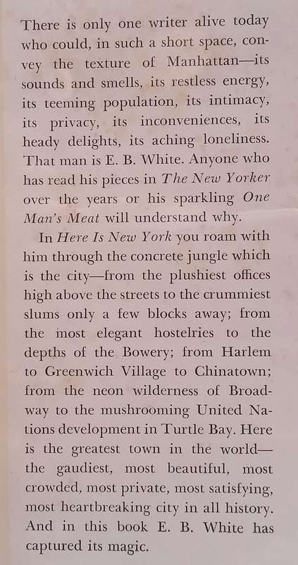 Here is New York (Published 1949) | E. B. White