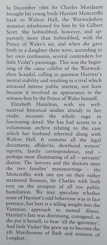The Warwickshire Scandal | Elizabeth Hamilton