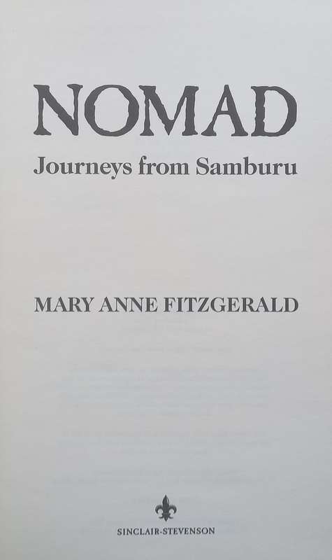 Nomad: Journeys from Samburu | Mary Anne Fitzgerald
