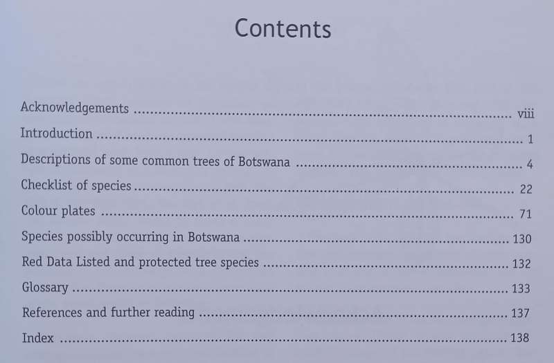 Trees of Botswana: Names and Distribution | Moffat P. Setshogo & Fanie Venter