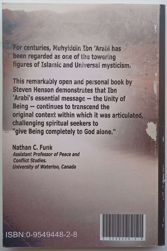 The Unity of Being: The Science of Consciousness (Inscribed by Author) | Steven Henson