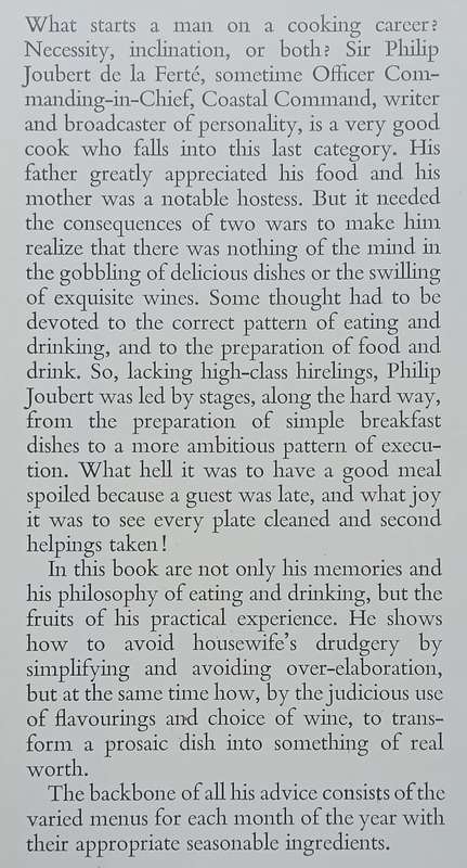 One Mans Meat | Sir Philip Joubert