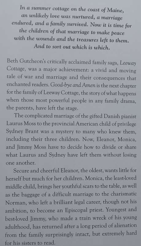 Good-Bye and Amen: A Novel | Beth Gutcheon