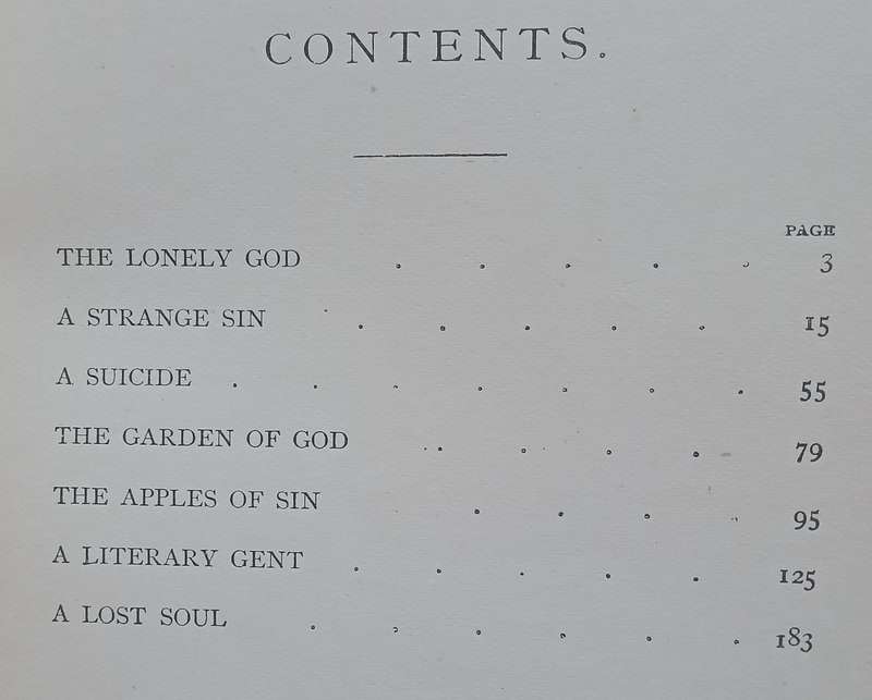 A Book of Strange Sins (Published 1894) | Coulson Kernahan