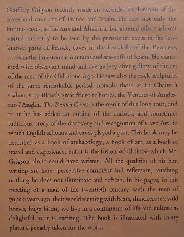 The Painted Caves | Geoffrey Grigson