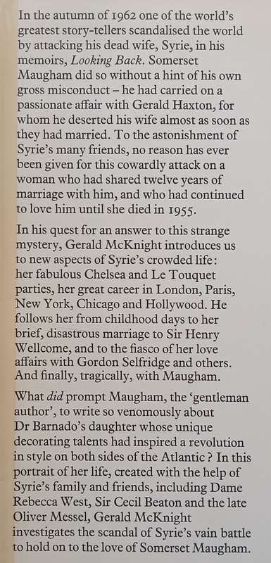 The Scandal of Syrie Maugham | Gerald McKnight