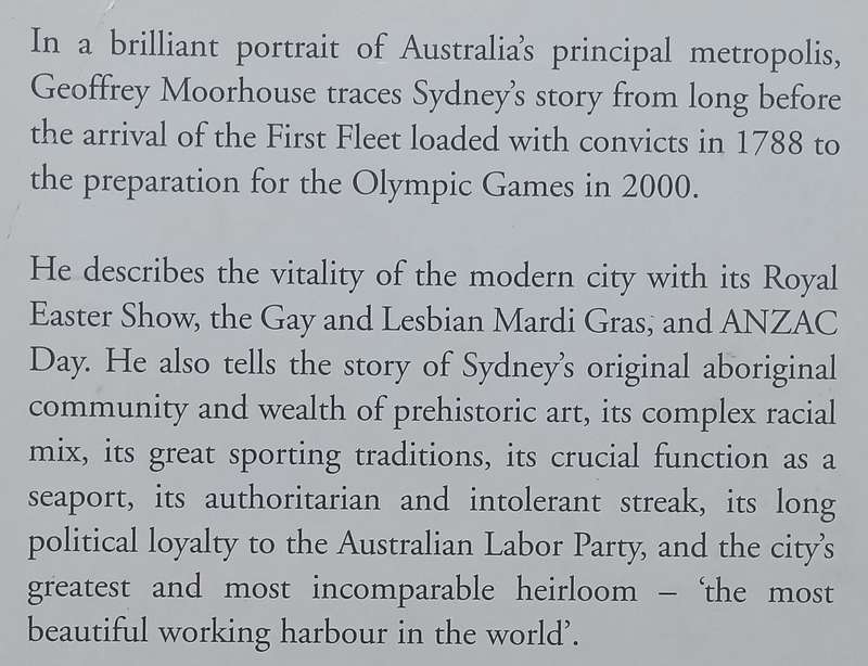 Sydney: Portrait of a City | Geoffrey Moorhouse