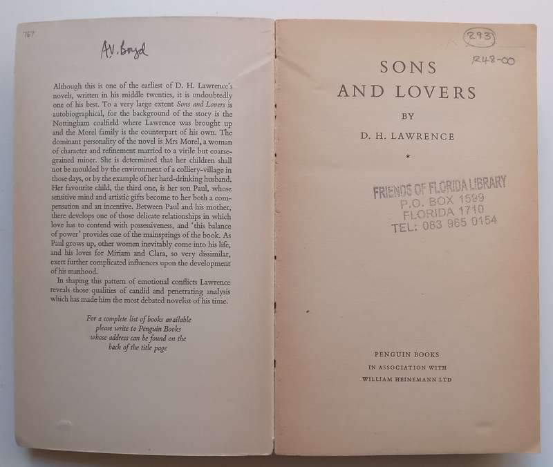 Sons and Lovers (Film Tie-In Edition) | D. H. Lawrence
