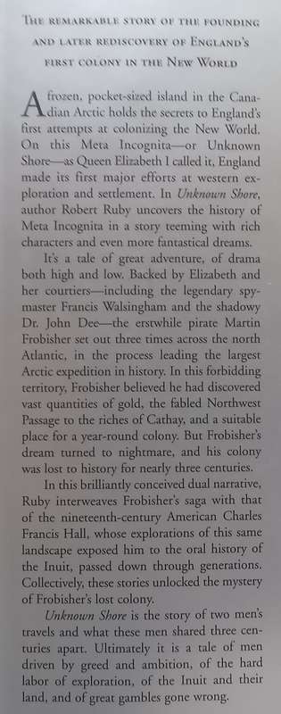 Unknown Shore: The Lost History of Englands Arctic Colony | Robert Ruby