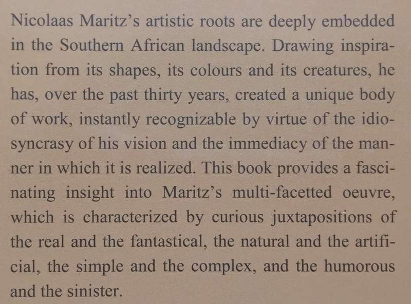 Nicholaas Maritz: Paintings, Drawings & Prints (Catalogue to Accompany the Exhibition, with Extra...
