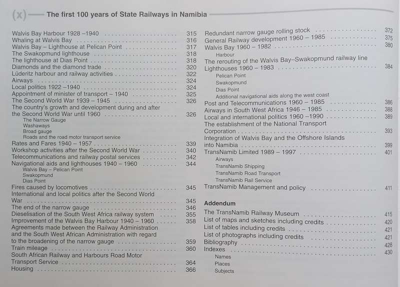 The First 100 Years of State Railways in Namibia, 1897-1997 | Brenda Bravenboer & Walter Rusch