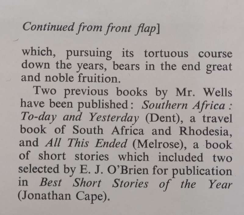The Secret of a City (South African Murder Story) | A. W. Wells