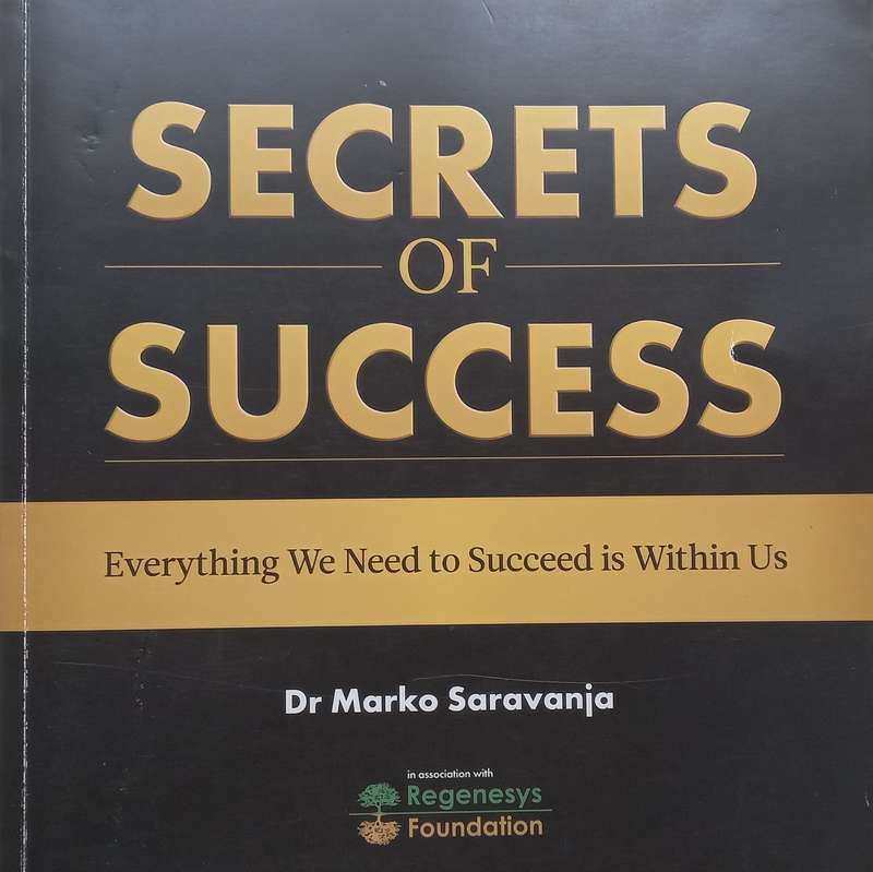 Secrets of Success (Inscribed by Author) | Marko Saravanja