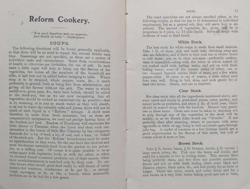 Reform Cookery Book: Up to Date Health Cookery for the Twentieth Century (Published c. 1905) | Mr...