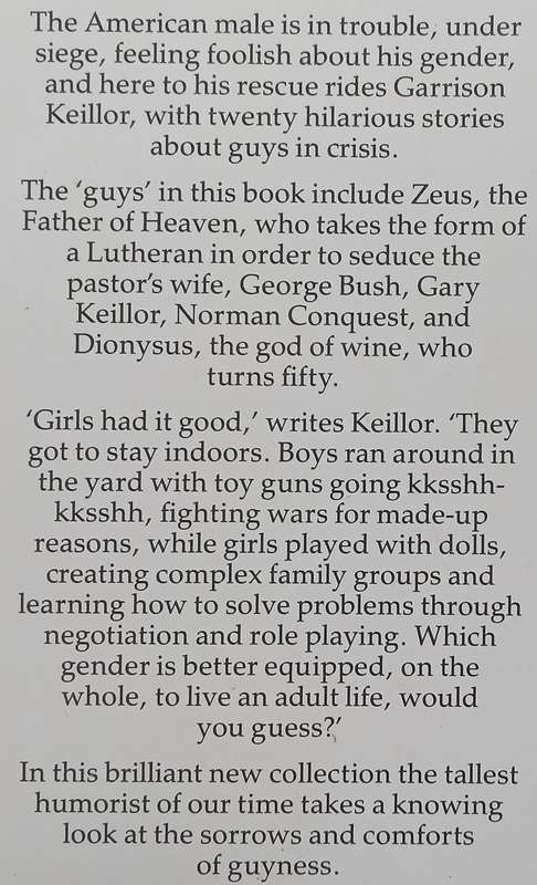 The Book of Guys | Garrison Keillor