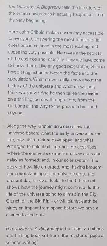 The Universe: A Biography | John Gribbin