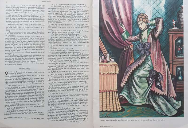 Anna Karenina (Italian, Illustrations by Gregorio Sciltian) | Leo Tolstoy