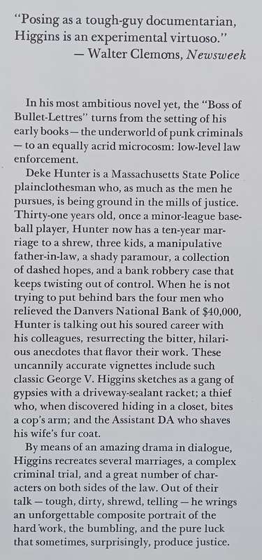 The Judgement of Deke Hunter (First Edition, 1976) | George V. Higgins