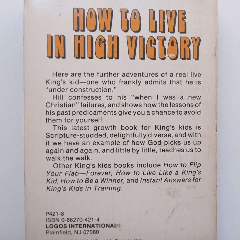 How to Live in High Victory | Harold Hill&nbsp;