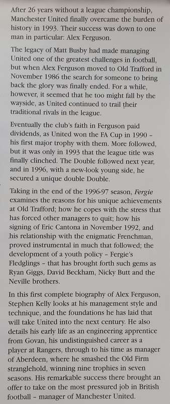 Fergie: The Biography of Alex Ferguson | Stephen F. Kelly