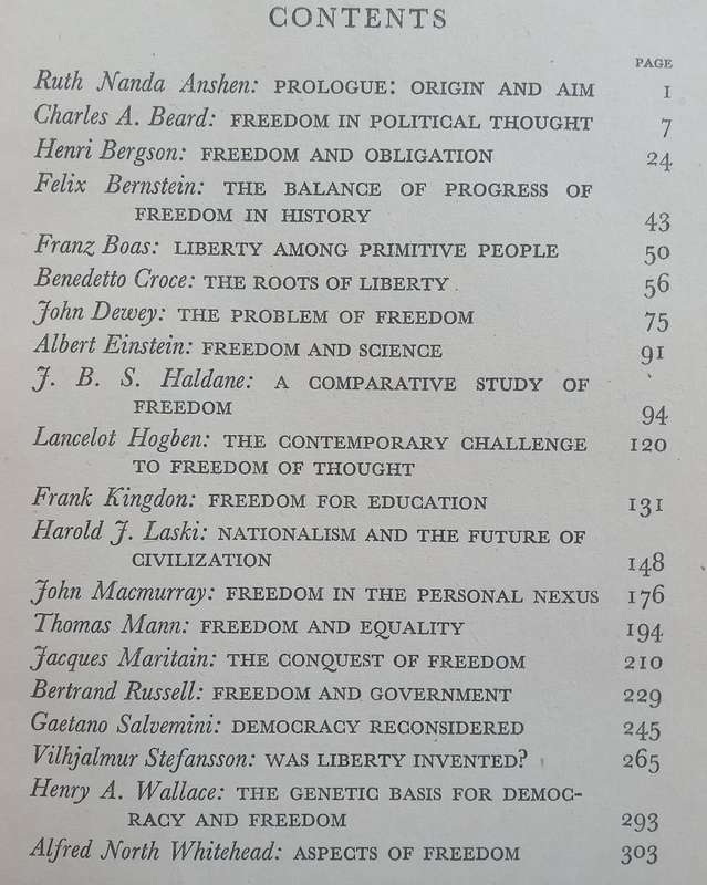 Freedom: Its Meaning (Published 1942) | Ruth Nanda Anshen (Ed.)