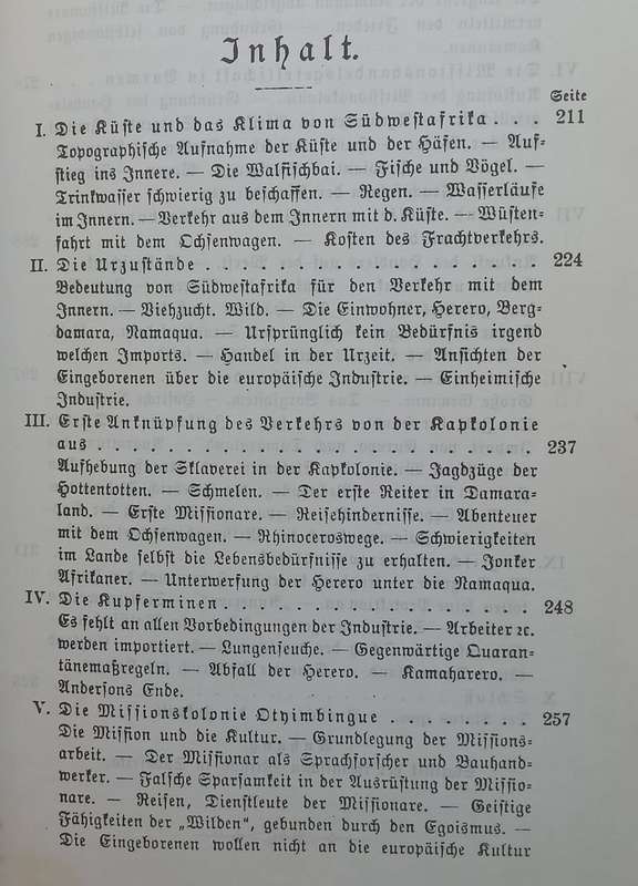 Das Hinterland von Walfischbai und Angra Pequena (German, Facsimile Reprint, With Fold-Out Map) |...