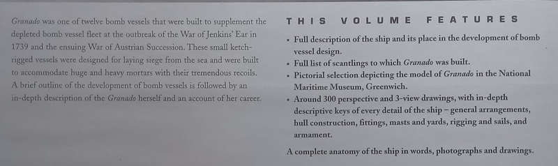 The Bomb Vessel Granado, 1742 (Anatomy of the Ship Series) | Peter Goodwin