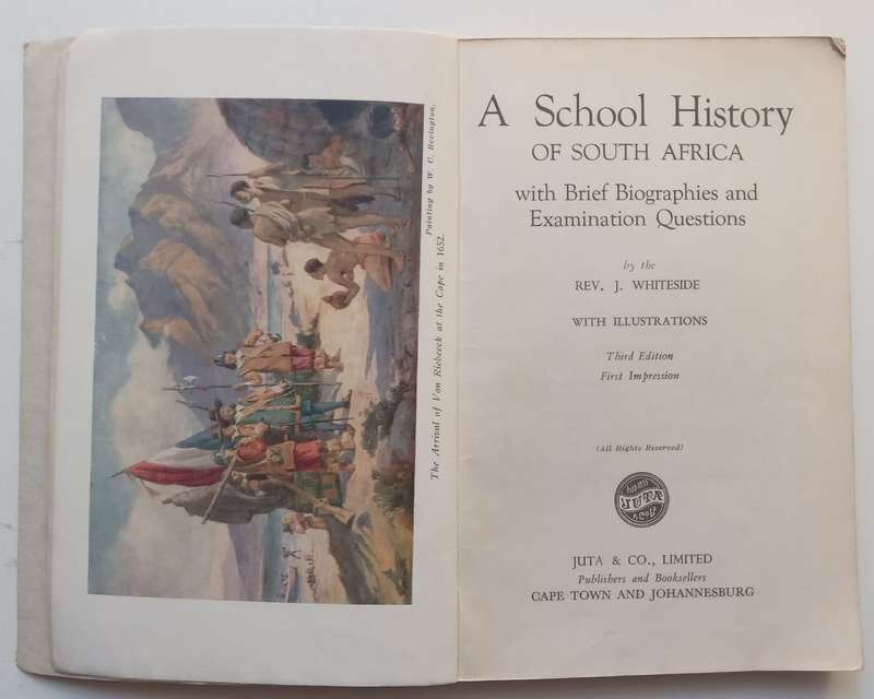 A School History of South Africa | Rev. J. Whiteside