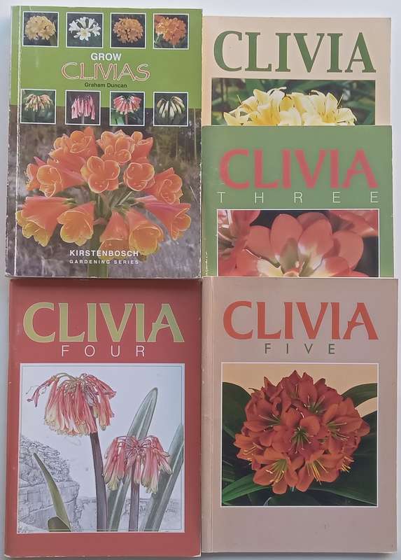 Collection of 5 Books on Clivias