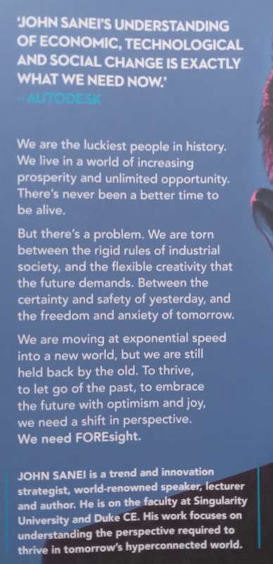 Foresight (Signed by the Author) | John Sanei