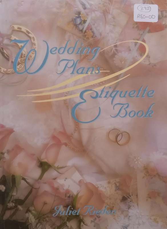 Wedding Plans & Etiquette Book (2 Books in Folder) | Juliet Reiden