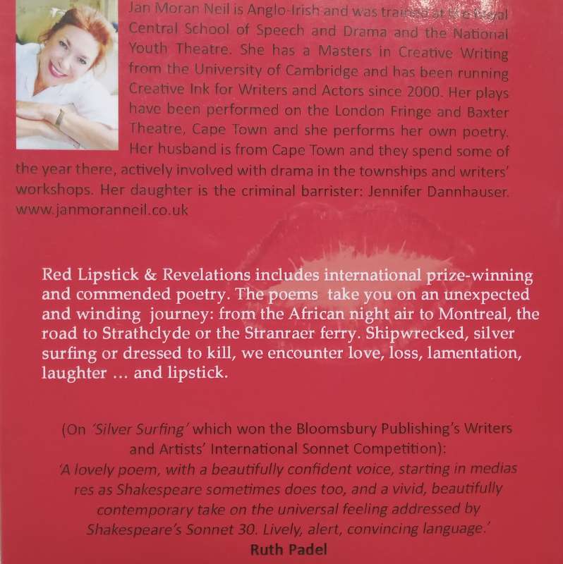 Red Lipstick & Revelations (Inscribed by Author) | Jan Moran Neil