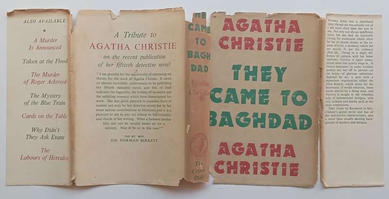 They Came to Baghdad (First Edition, 1951) | Agatha Christie