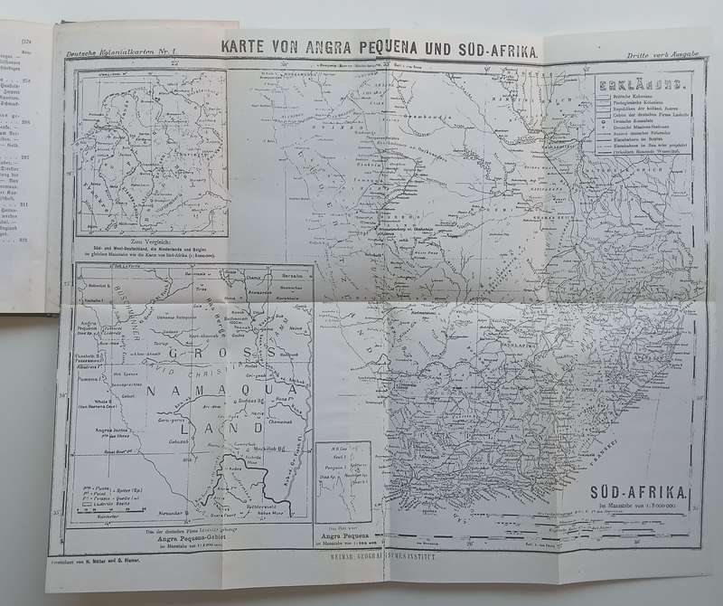 Das Hinterland von Walfischbai und Angra Pequena (German, Facsimile Reprint, With Fold-Out Map) |...
