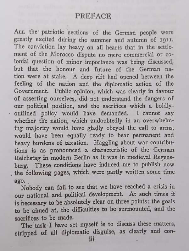 Germany and the Next War (Facsimile Reprint, Originally Published 1911) | Friedrich von Bernhardi