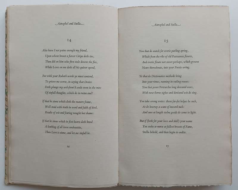 Astrophel & Stella (Limited Edition, Nonesuch Press, 1931) | Sir Philip Sidney