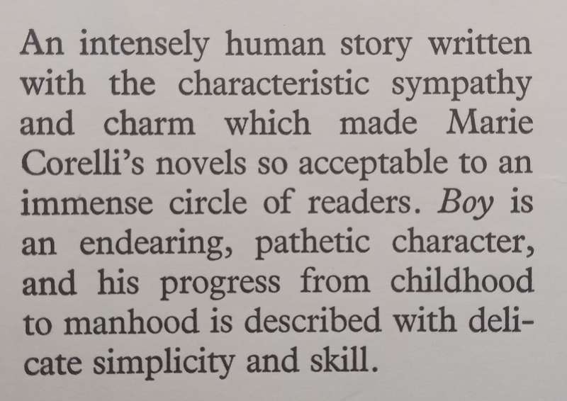Boy | Marie Corelli