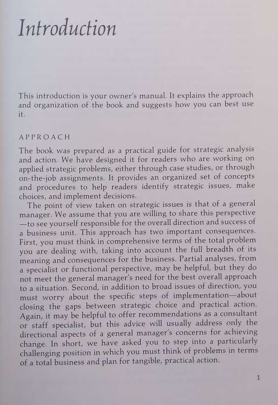 Strategic Analysis and Action | Joseph N. Fry & J. Peter Killing
