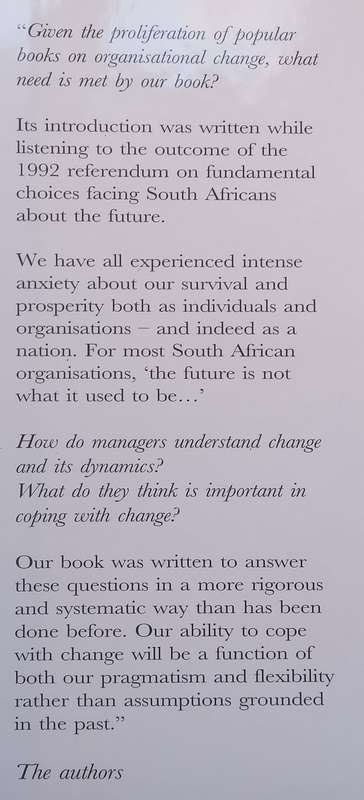 On the Edge: How South African Companies Cope with Change | Piet Human & Frank Horwitz