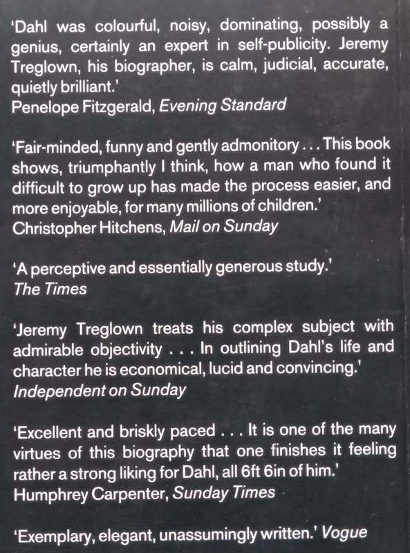 Roald Dahl: A Biography | Jeremy Treglow