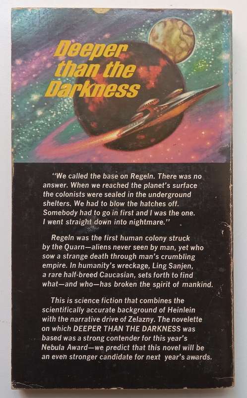 Deeper than Darkness | Greg Benford