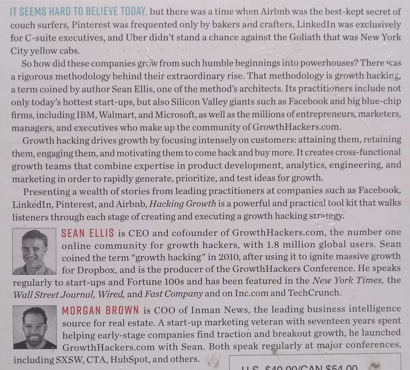 Hacking Growth: How Todays Fastest-Growing Companies Drive Breakout Success (9 Audio CDs) | Se...