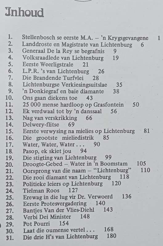 Weerlig in die Weste: n Geskiedenis van Lichtenburg (Afrikaans) | Johannes de Beer