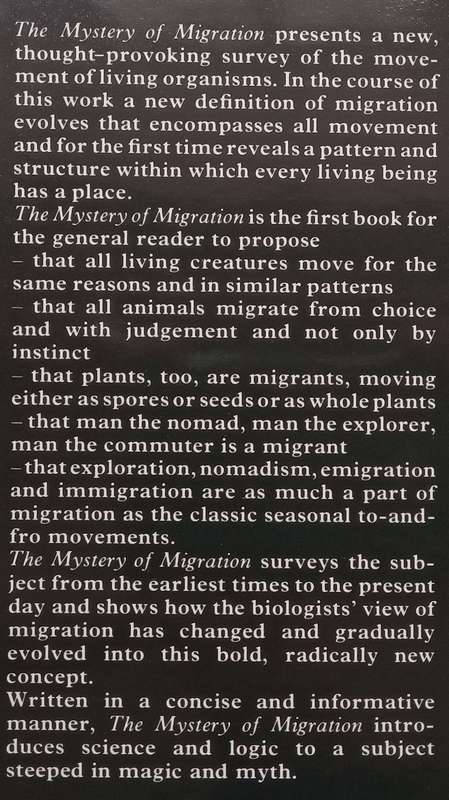 The Mystery of Migration: The Story of Natures Travellers through the Cycle of the Seasons | R...