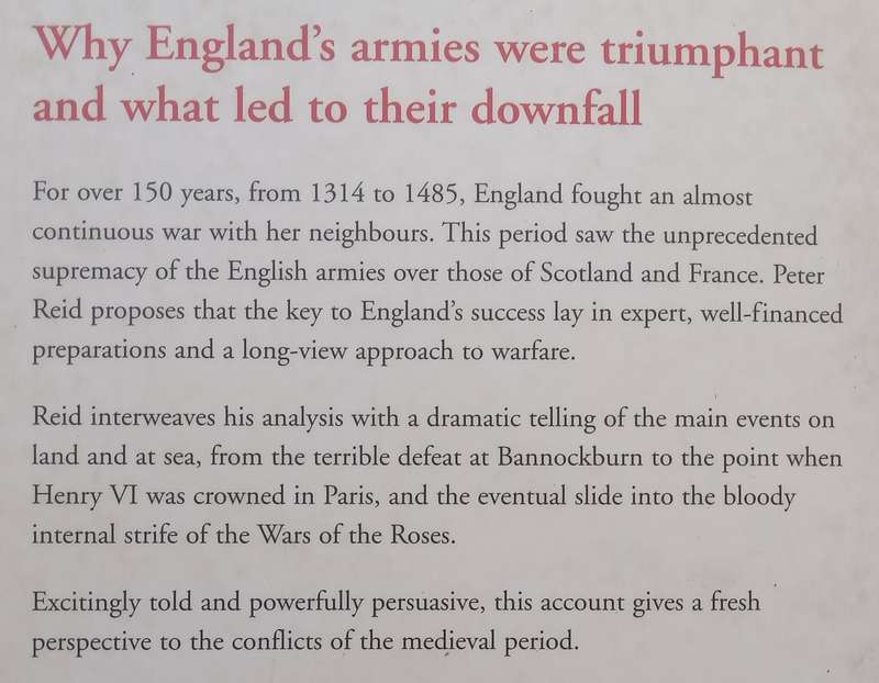 A Brief History of Medieval Warfare: The Rise and Fall of English Supremacy at Arms, 1314-1485 | ...