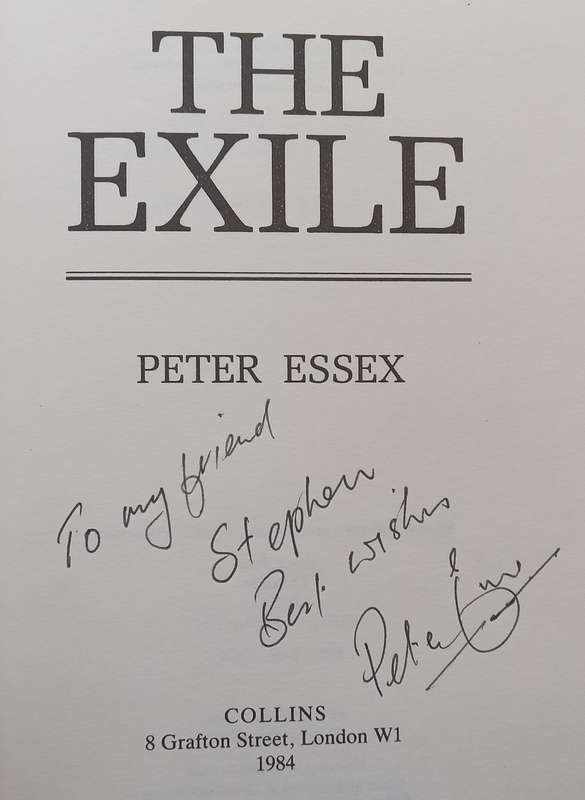 The Exile (Inscribed by Author) | Peter Essex