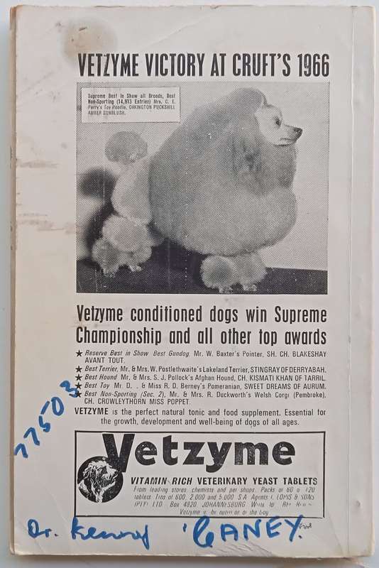 Goldfields Kennel Club 49th Annual Championship Show (1966)