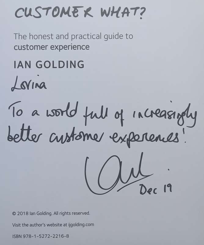 Customer What? The Honest and Practical Guide to Customer Experience (Inscribed by Author) | Ian ...